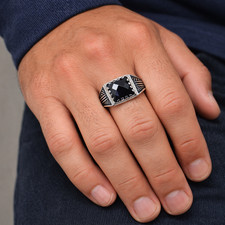 Bague Chevalière Homme Argent