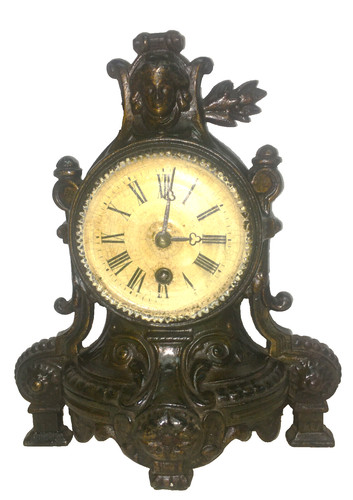 Pendule napoléon iii - en, fonte