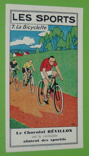 Chromo 1931 chocolat revillon - chocolat,