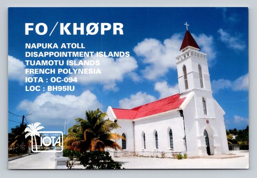 Ham radio qsl kh0pr - ham,