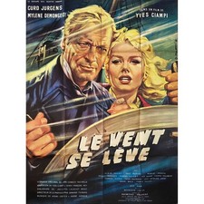 TIME BOMB Movie Poster  - 47x63 in. - 1959 - Yves Ciampi, Curd Jürgens, Mylène D