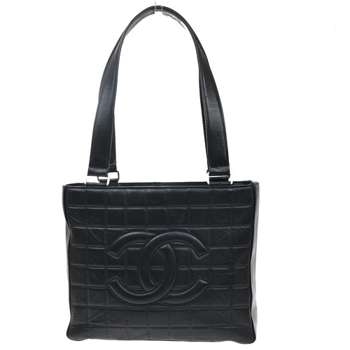 Chanel sac cuir matelassé - sac, en