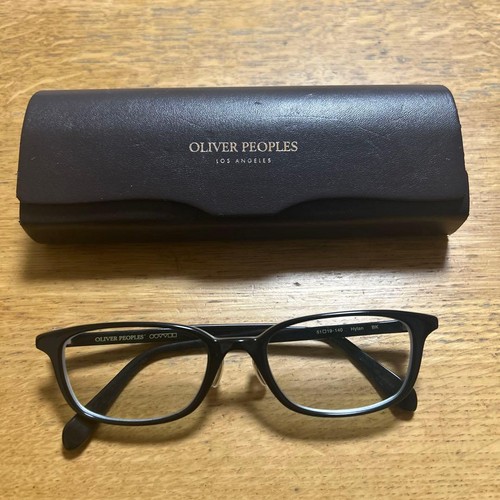 Lunettes noires oliver peoples - lunettes,