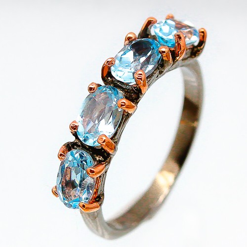 Bague argent sterling - en,