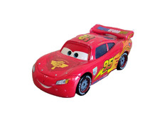 Disney Cars 2 Flash McQueen Piston Cup World GP Métal 1/55 Rouge TBE Rare Pixar