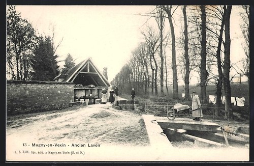 Cpa magny vexin ancien - magny-en-vexin,,