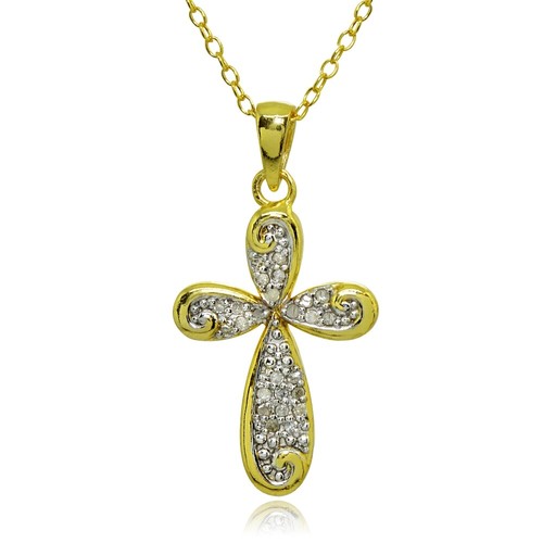 Croix filigrane 10ct - croix, 1/10ct