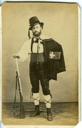 Cdv photo 1870 - un, pose