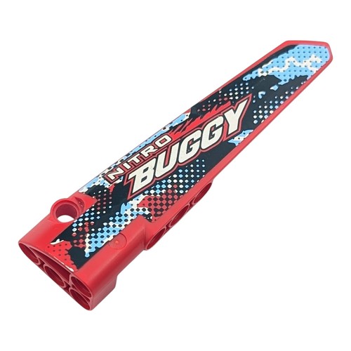 Lego panneau rouge 64681pb002 - panneau,