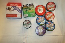 Lot of 9 Spools of Fishing