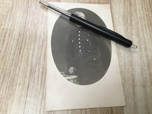 Carte postale photo - postale, poilu