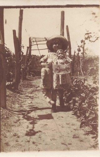 Ancienne petite photographie - ancienne,