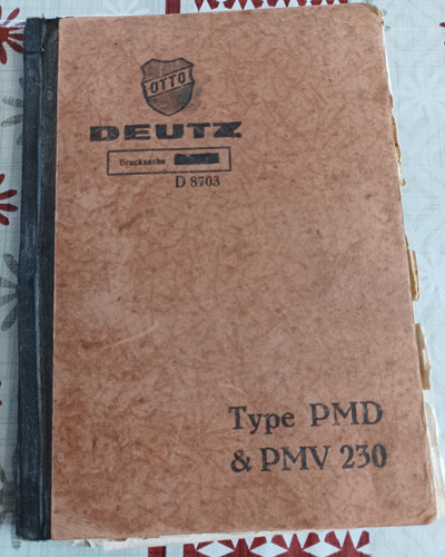 Livret moteur deutz - moteur, pmd