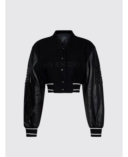 Givenchy veste varsity cropped - veste,