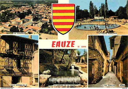 Carte postale eauze - 32,