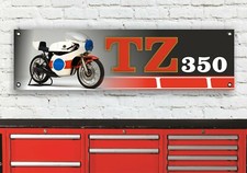 BR229B Yamaha TZ350 1978 Atelier Garage Signe Bannière