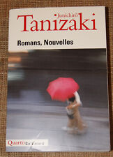Tanizaki Junichiro Romans Nouvelles Quarto Gallimard 2011 Japon