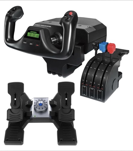 Logitech saitek pro flight - logitech,
