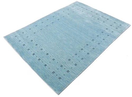 Tapis moderne bleu