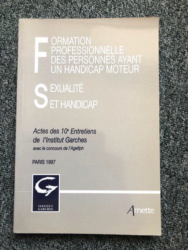 Livre sexualité handicap - livre,