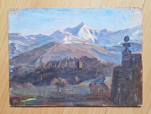 Peinture biface marcel mergier - marcel,