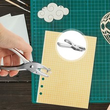  2 Pcs Perforatrice Pour Papier Perforateur Rond Outil De Poinçon