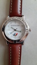 Montre quartz mission et sécurité Routières, Armée Française, Militaria (pub )