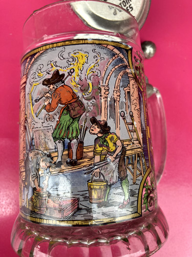 Ancienne chope bière en - chope, à