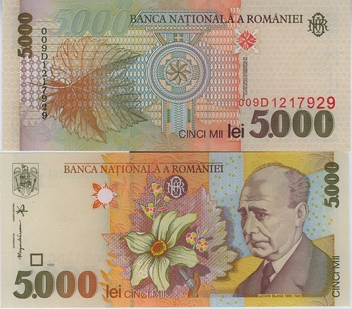 Roumanie billet neuf - billet, de