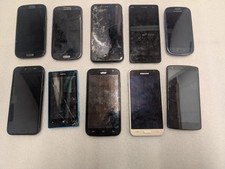 Lot 10 Smartphone Android Samsung Wiko  Etc HS