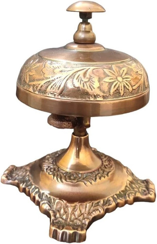 Cloche table laiton - laiton, cuivre