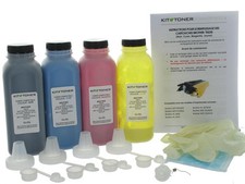  BROTHER HL 3070CW - 4 x Kits de recharge toner compatibles Noir, Cyan, Jaune, M
