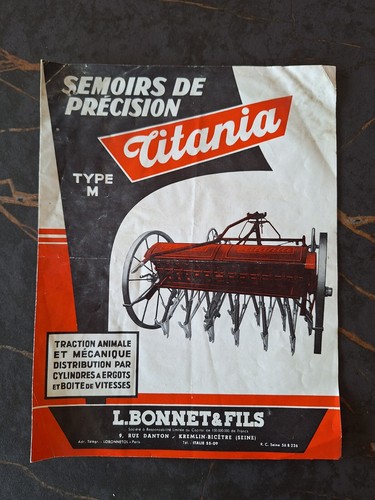 Semoirs titania machines - titania,