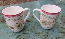 2 tasses Noël Villeroy Boch