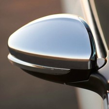 Coque rétroviseur chromée