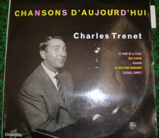 Charles TRENET  Chansons d'Aujourd'hui Colombia FS 1088 1959 avec languette