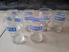 LOT DE 6 VERRES TROPICO