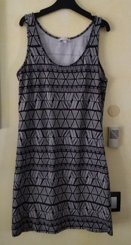 Robe noir imprimé taille - imprimé, m