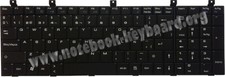 Teclado Español Original Para MSI VR610 VR620 VR630 MS-1672 Serie Nuevo