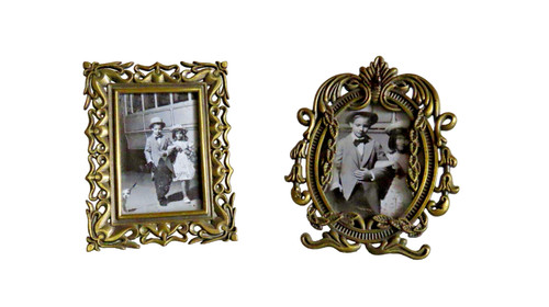 Cadre photo art - art, laiton