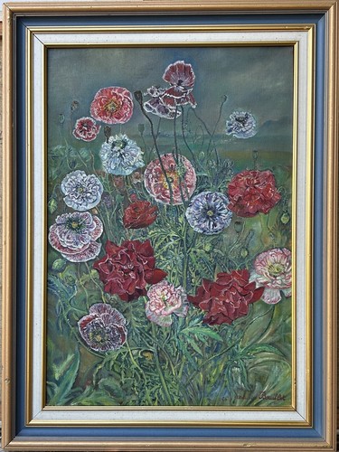 Antique oil painting - antique,