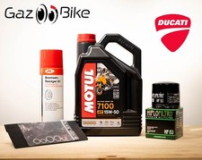 Kit Pack Entretien Vidange Standard DUCATI PANTAH 500 de 1979 à 1983 MOTUL 7100 