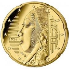 1x 20cents France 2024 "nouveau visuel" Joséphine Baker (neuve)