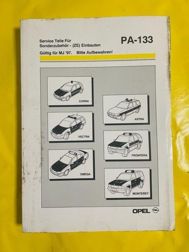Original opel manuel - opel, mj