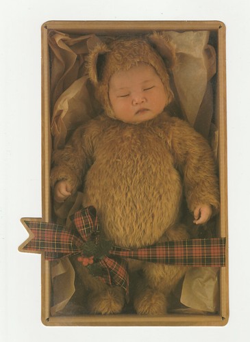 Bebe anne geddes carte - bebe, postale