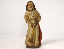 Statuette bois sculpté