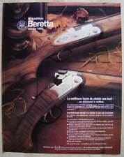 Publicité Papier - Fusil De Chasse Beretta De 1981