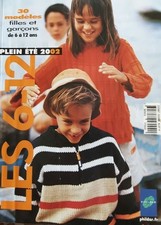 Catalogue tricot phildar n°367 30 modeles enfants