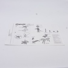 39685 Playmobil Notice Originale 3884 état Correct