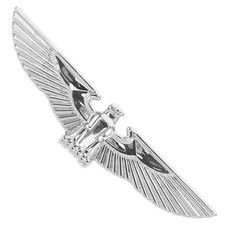  Autocollant d'aigle en métal 3D créatif, autocollant décoratif de voiture,